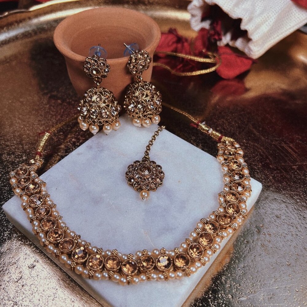 Indian jewelry -  Zahra (Gold)